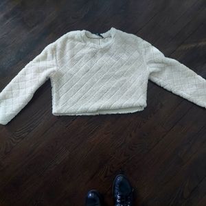 Zara size Small winter crop top